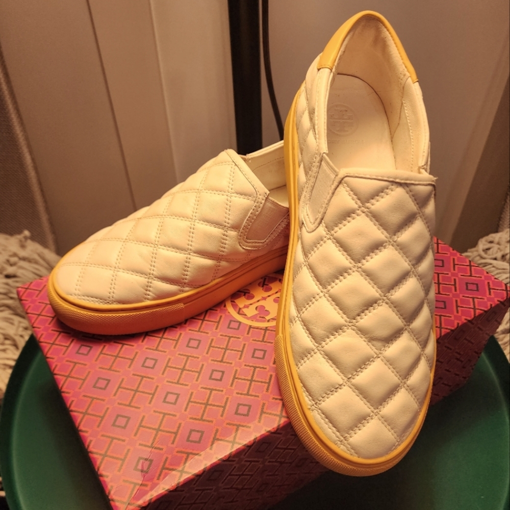 Tory Burch Women's Savannah Quilted Slip-on  Shoes